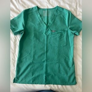 women's Surgical Green Catarina™ - One-Pocket Scrub Top - S